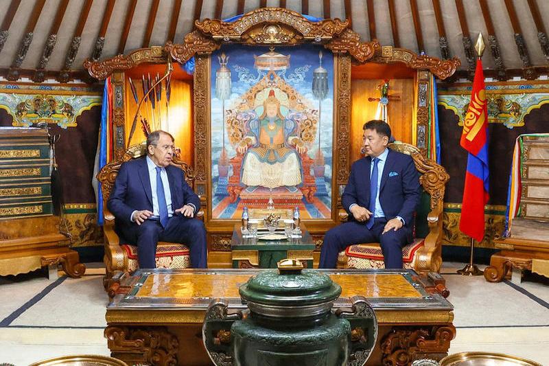 Serghei Lavrov in vizita in Mongolia, Foto: Russian Foreign Ministry / Sputnik / Profimedia Images