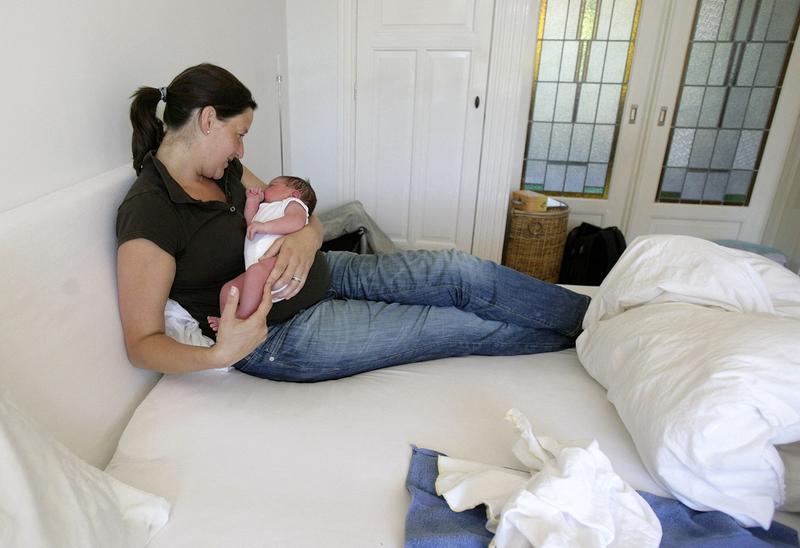 Mama care a nascut acasa, Amsterdam. Imagine ilustrativa, Foto: AFP / AFP / Profimedia