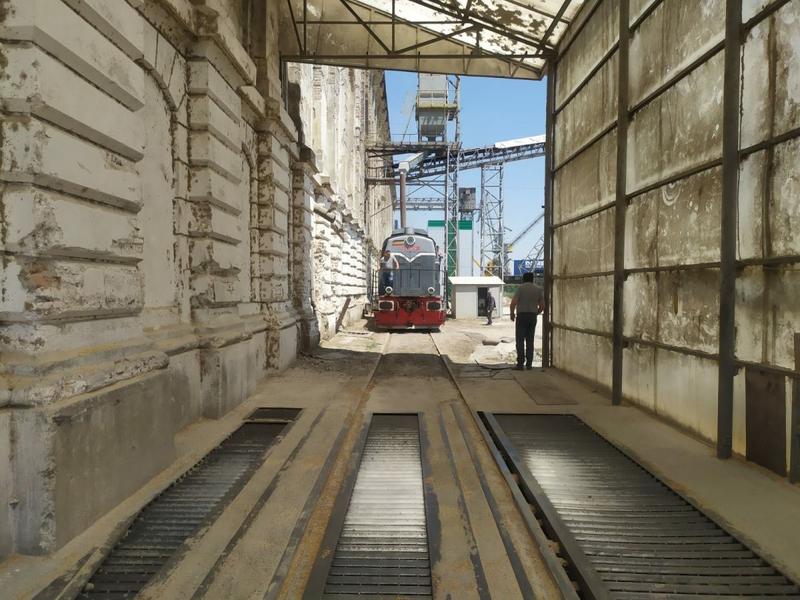 In portul Galati, Foto: Ministerul Transporturilor