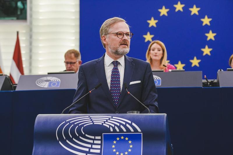 Petr Fiala, prim-ministrul Cehiei, Foto: europarl.europa.eu