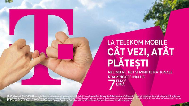 Telekom Mobile - Cat vezi atat platesti, Foto: Telekom Mobile