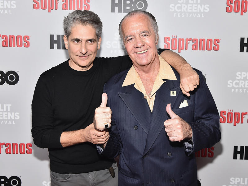 Tony Sirico (dreapta) și Michael Imperioli (stanga), Foto: Theo Wargo / AFP / Profimedia Images