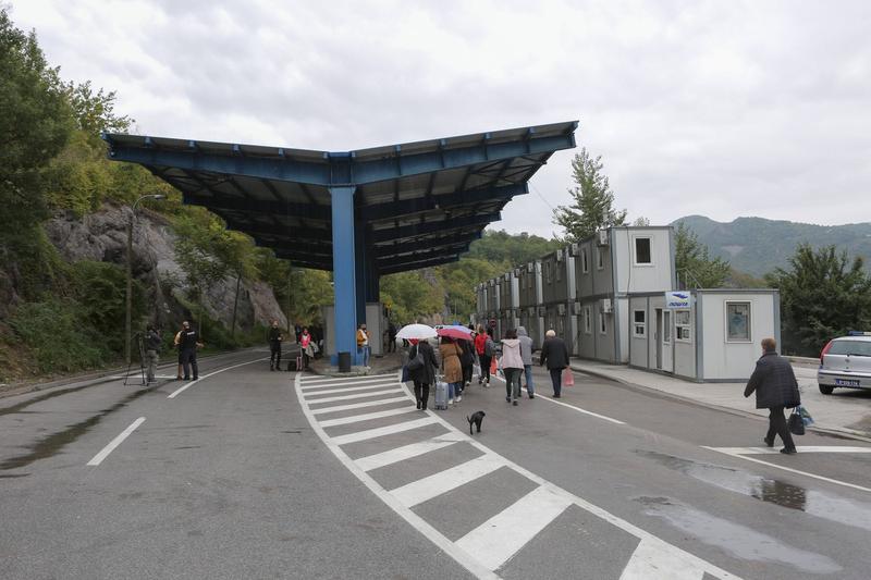 Punctul de de trecere a frontierei de la Jarinje, între Kosovo și Serbia, Foto: Konstantin Novakovic / Sipa Press / Profimedia