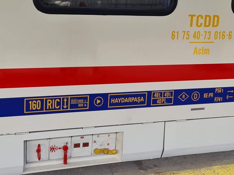 Un vagon al operatorului turc TCDD, Foto: Hotnews