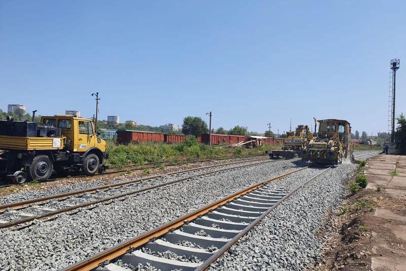 Lucrari feroviare, Foto: CFR Infrastructura