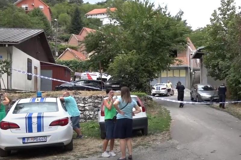 Atac armat in Cetinje, Foto: captura tv
