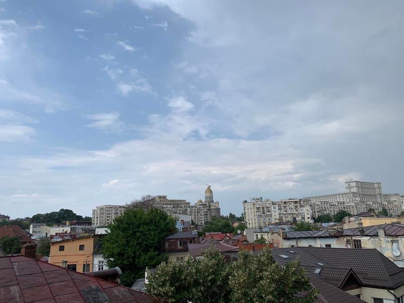 Vreme ploioasă în București, Foto: Hotnews