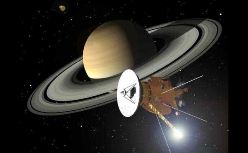 Cassini, „cercetasul” lui Enceladus, Foto: NASA JPL-Caltech