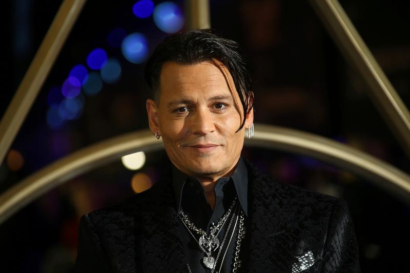 Johnny Depp la premiera „Fantastic Beasts: The Crimes of Grindelwald”, Foto: Joel C. Ryan / AP / Profimedia Images