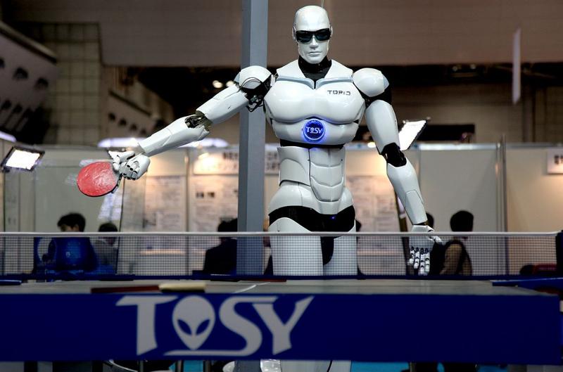 Topio, robotul care juca ping-pong în 2009, Foto: Wikipedia