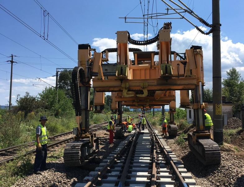 Lucrari feroviare, Foto: CFR Infrastructura