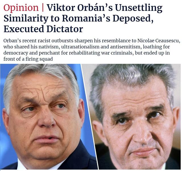 Editorial publicat in ziarul israelian Haaretz, Foto: Captură Haaretz