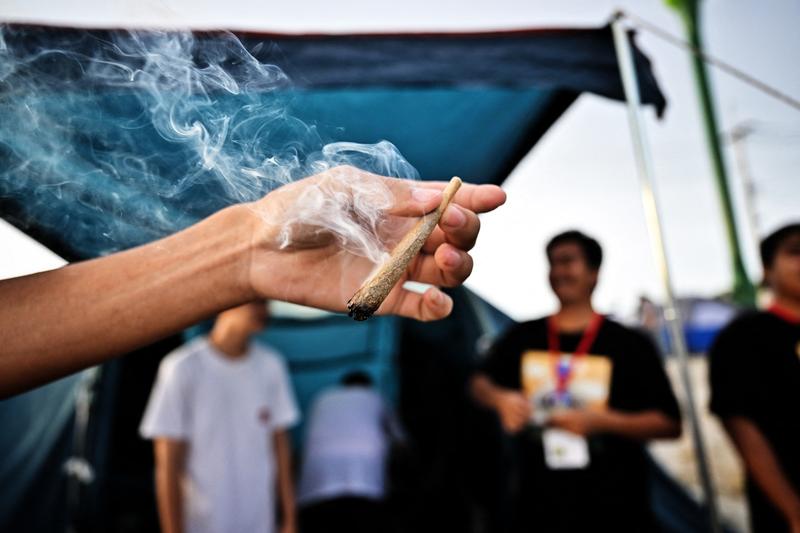 Thailanda a dezincriminat în mare parte consumul marijuanei,, Foto: Lillian SUWANRUMPHA / AFP / Profimedia