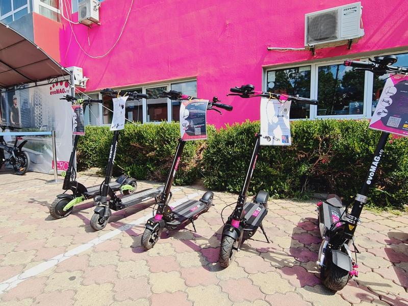 Trotinete la EvoMAG, Foto: Hotnews