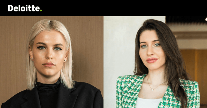 Angela Borza si Monica Zipis, Deloitte Romania, Foto: Deloitte Romania