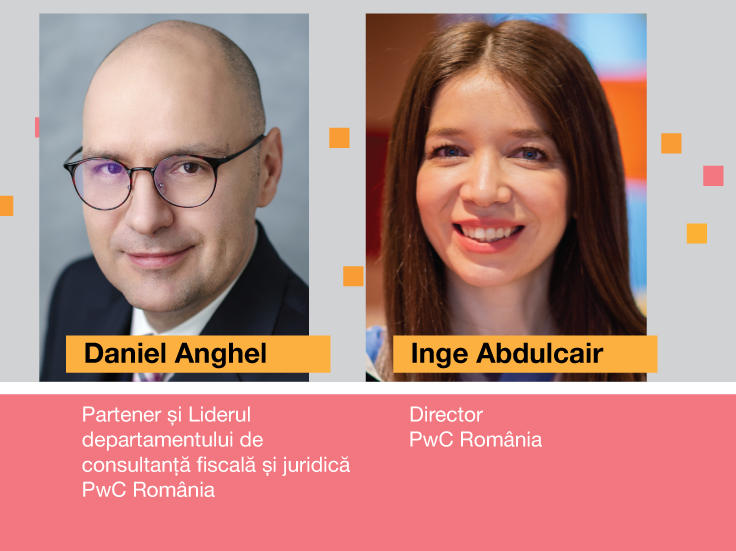Daniel Anghel, Inge Abdulcair, Foto: PwC România