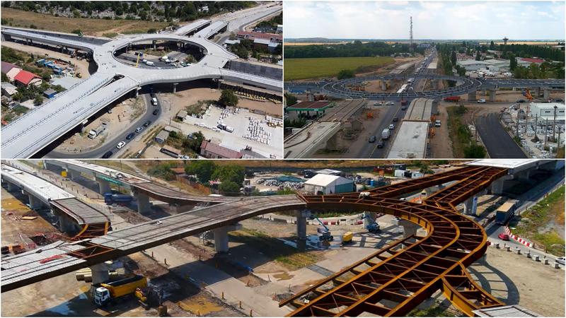 Pasajele de pe Centura Capitalei, Foto: Colaj foto