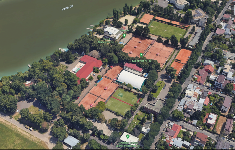 Complexul Cultural Sportiv Studențesc Tei, Foto: Google Earth