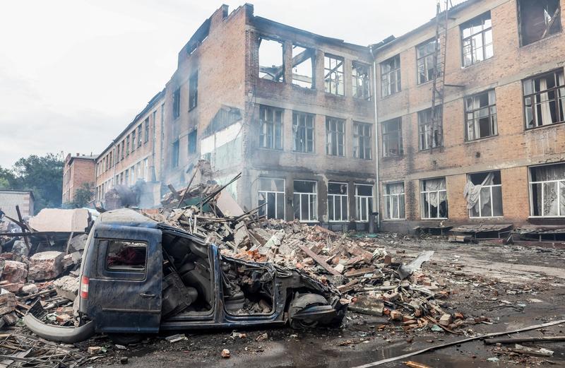 Harkov este bombardat constant de ruși, Foto: Mykhaylo Palinchak/SOPA Images / Shutterstock Editorial / Profimedia