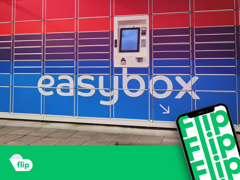Flip.ro anunță opțiunea de livrare gratuită a telefoanelor în easybox-urile Sameday , Foto: flip.ro
