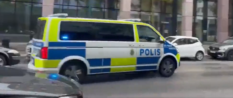 atac armat in Malmo, Foto: Captura video