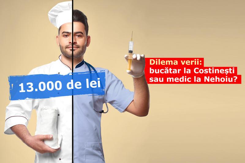 Dilema verii: bucătar la Costinești sau medic la Nehoiu?, Foto: Anuntul Telefonic