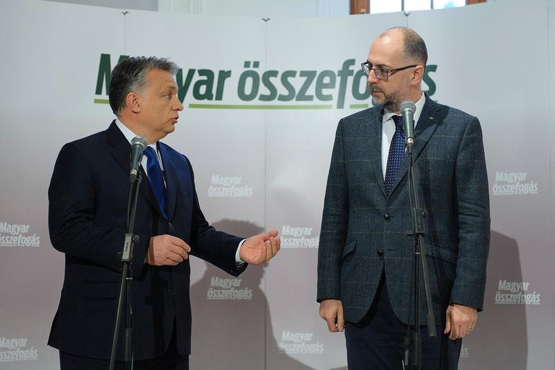 Kelemen Hunor si Viktor Orban, Foto: Zsolt Czegledi / AP - The Associated Press / Profimedia