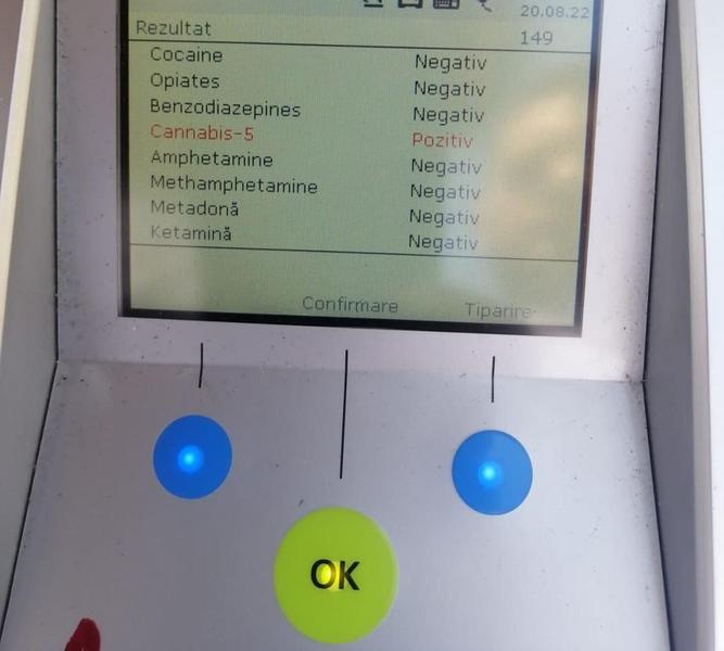 Test antidrog, Foto: IGPR