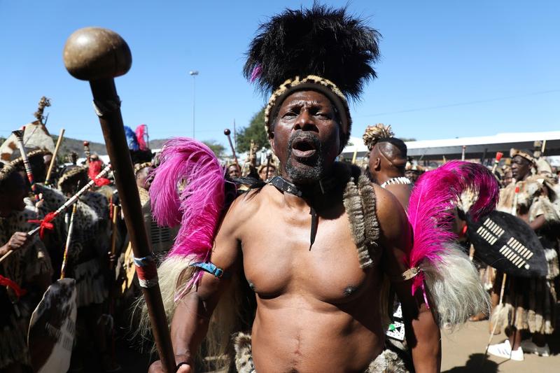 Încoronare regală la poporul zulu, Foto: Profimedia Images