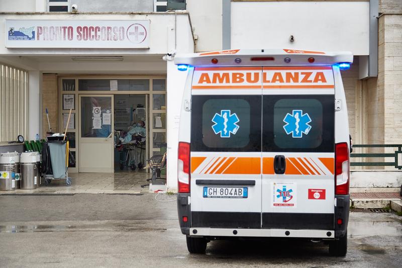 Ambulanta italiana, Foto: Victoria Herranz / Zuma Press / Profimedia Images