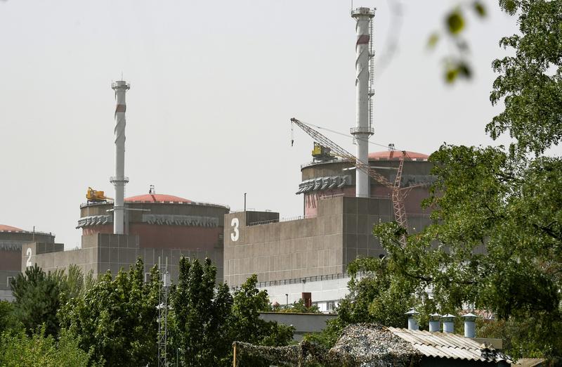 Centrala nucleara Zaporojie, controlata de rusi, Foto: Konstantin Mihalchevskiy / Sputnik / Profimedia