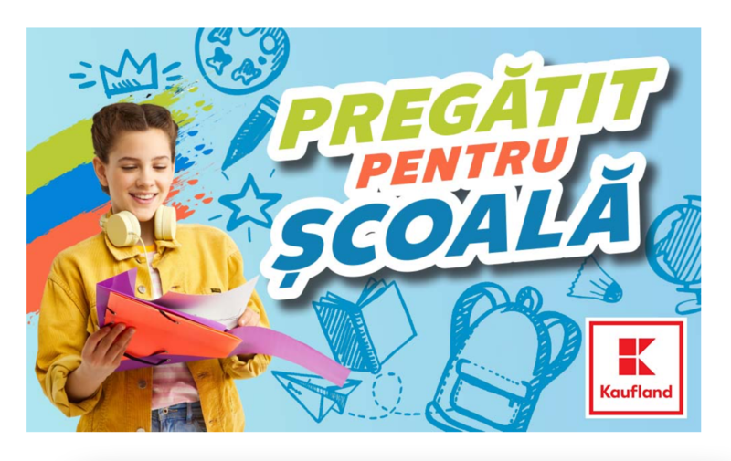 La Kaufland, pregătiți pentru școală dintr-o singură oprire, Foto: Kaufland