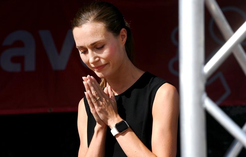 Sanna Marin isi cere scuze membrilor partidului social-democratic pentru imaginile in care a aparut, Foto: AP / AP / Profimedia