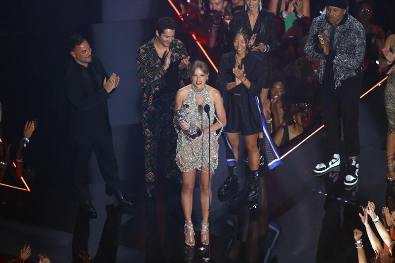Taylor Swift la gala premiilor MTV Video Music Awards, Foto: JOHN ANGELILLO / UPI / Profimedia