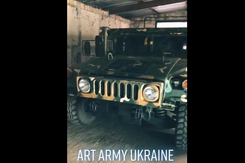 Humvee-uri americane in dotarea fortelor armate ucrainene, Foto: Captura video