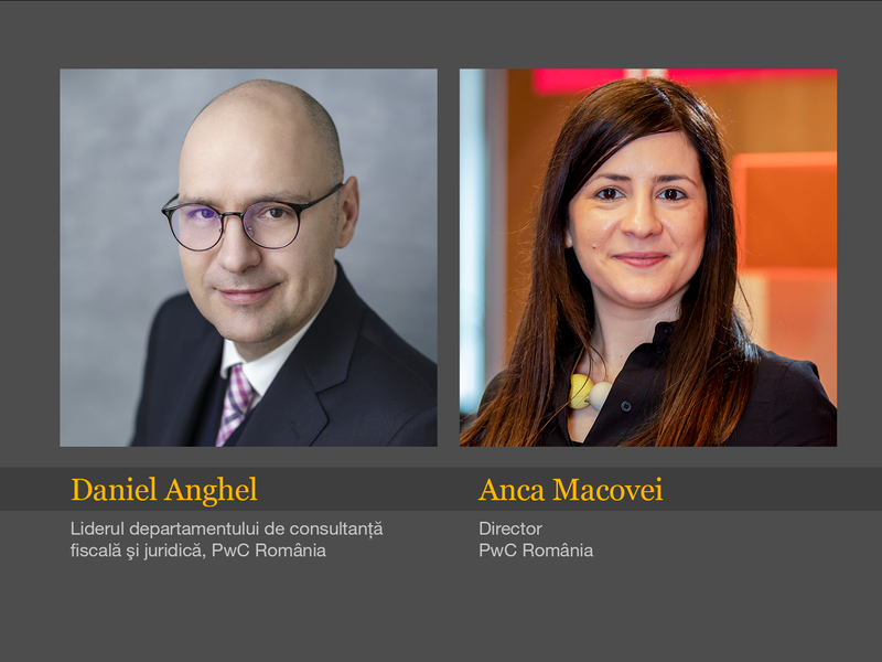 Daniel Anghel, Anca Macovei, Foto: PwC România