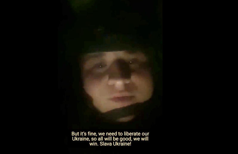 Soldatul ucrainean povesteste cum a decurs unul dintre atacurile din Hersno, Foto: Captura video