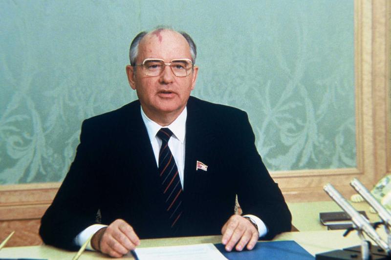 Mihail Gorbaciov a anuntat dezastrul de la Cernobil pe 14 mai 1986, Foto: Shone Nesic V. / Sipa Press / Profimedia Images