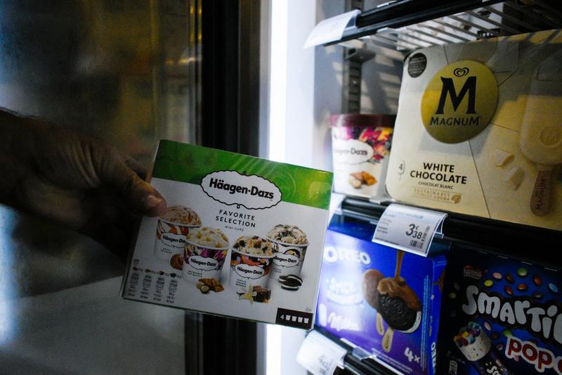 Sortimente de îngheţată Haagen-Dazs, Foto: Magali Cohen / AFP / Profimedia