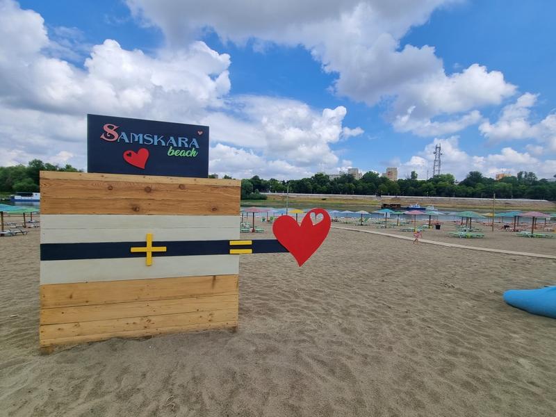 Samskara Beach, plajade la Dunăre, la o ora de Bicuresti, Foto: Hotnews