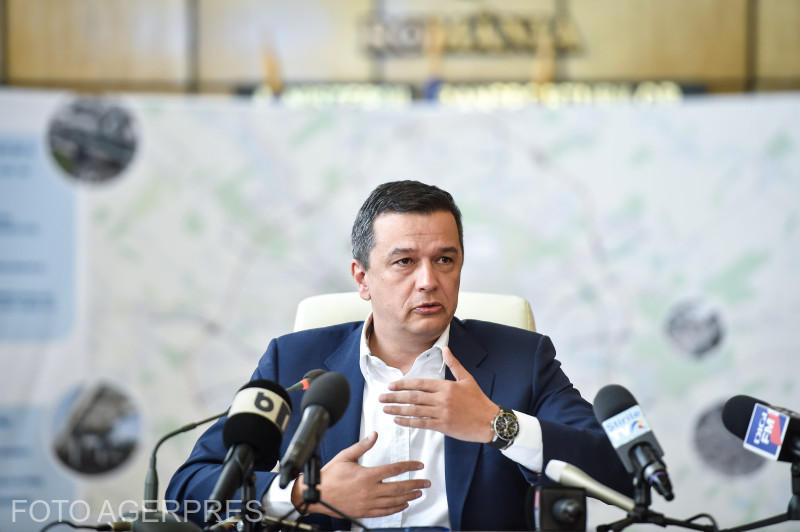 Sorin Grindeanu, vicepremier si ministru al Transporturilor, Foto: AGERPRES