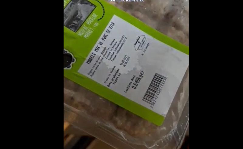 Produse expirate în Costinesti, Foto: Captura video