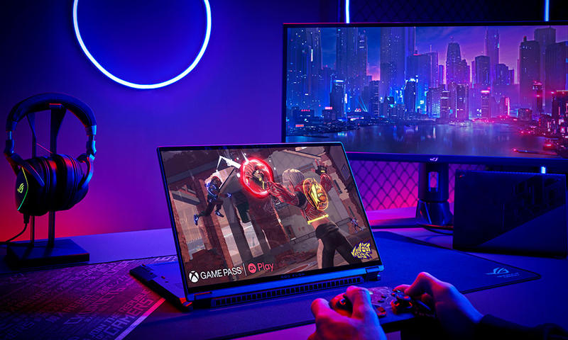 ROG Flow X16 (GV601): gaming relaxat oriunde te-ai afla, Foto: Asus