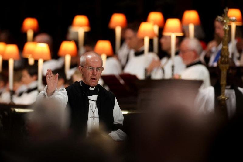 Ceremonie religioasă dedicată reginei Elisabeta a II-a la catedrala Sf. Paul din Londra, Foto: Paul Childs/WPA Pool / Shutterstock Editorial / Profimedia