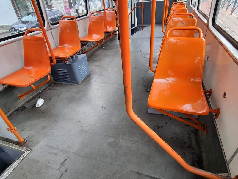 Mizerie în tramvaiul 21, Foto: Hotnews