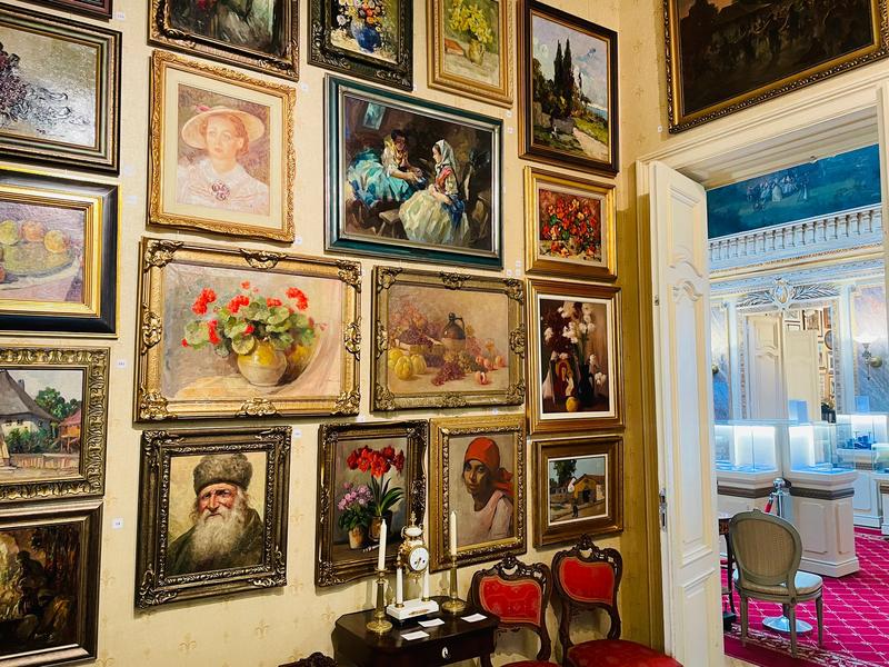 Expoziția Farmecul artei interbelice la Palatul Cesianu-Racoviță, Foto: Artmark