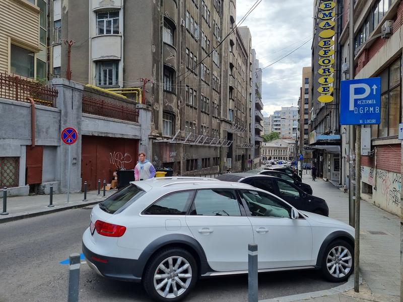 Parcare rezervata Strada Eforie, Foto: Hotnews