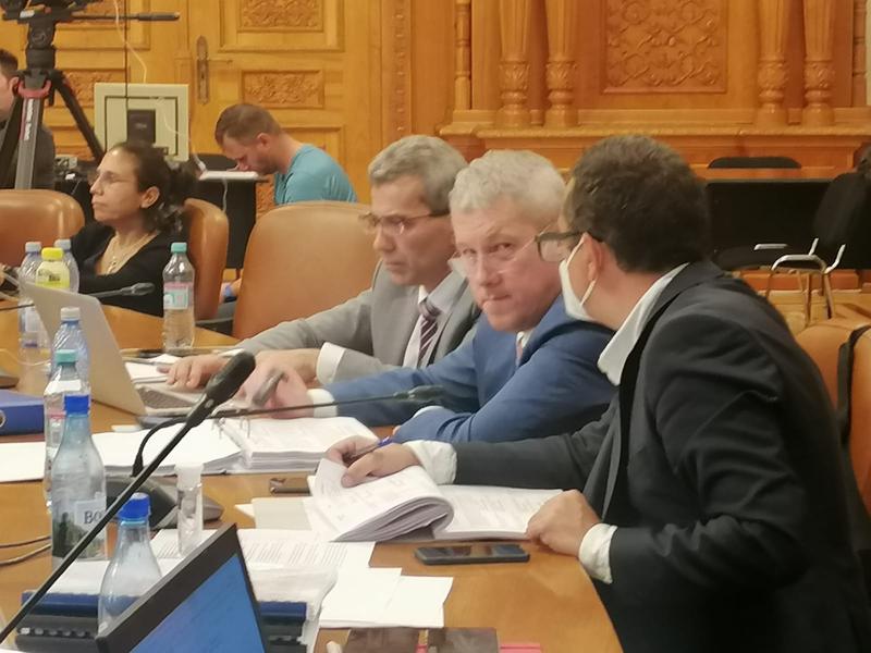 Cătălin Predoiu la dezbaterile legilor justiției , Foto: Hotnews