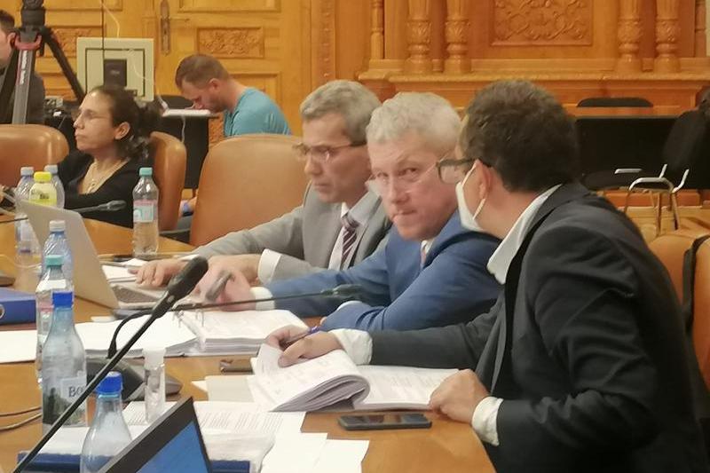 Cătălin Predoiu la dezbaterile legilor justiției , Foto: Hotnews