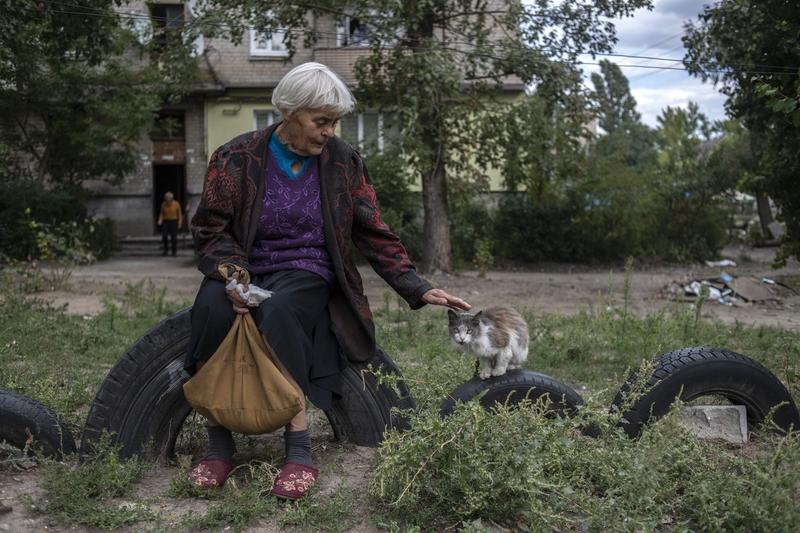 Război în Ucraina: Rubijne, oraș din regiunea Luhansk, e controlat de forțele pro-ruse, Foto: Valery Melnikov / Sputnik / Profimedia Images